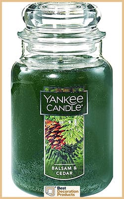 Best Balsam & Cedar Scented Yankee Candle
