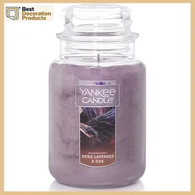 Best Dried Lavender & Oak​ Scented Candle