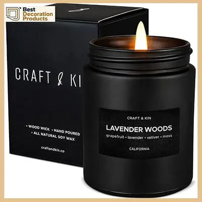 Best Lavender Wood Scented Candle