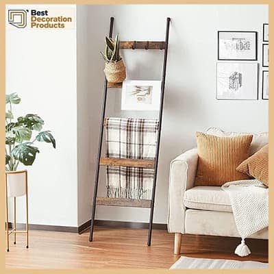 Best Blanket Ladder with Hooks