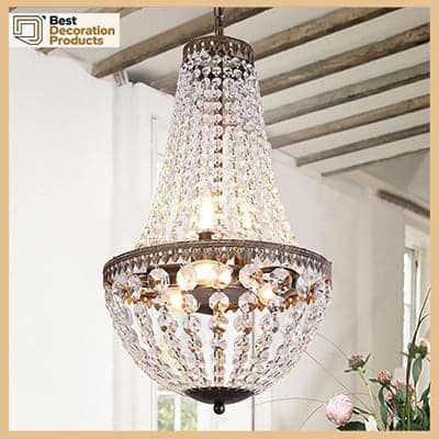 Best Empire Modern Crystal Chandelier